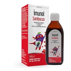 Orzax İmunol Sambucus Liquid Form 150мл