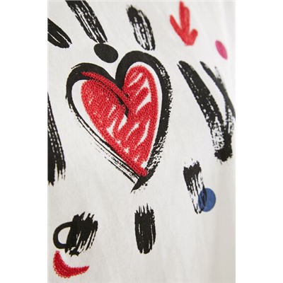 Camiseta manga corta topos