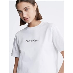 Standard Logo Boxy Fit Crewneck T-Shirt