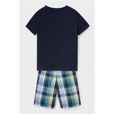 Set - Kurzarmshirt und Shorts - Bio-Baumwolle
