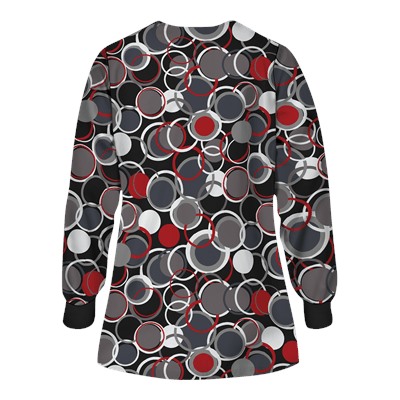 UA Circle Games Red Scrub Jacket