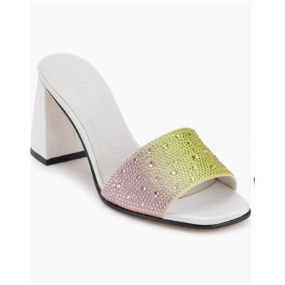 Pera Rhinestone Slide Sandal (Women) KARL LAGERFELD