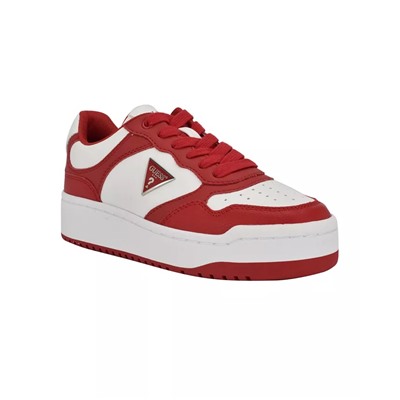 GUESS Women's Miram Platform Lace-Up Court Sneakers