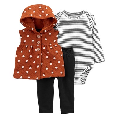 3-Piece Little Vest Set