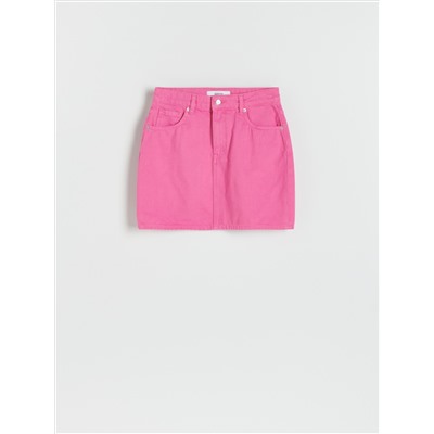 Minirock aus Denim