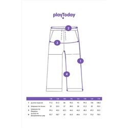 Брюки PLAYTODAY, 1088703