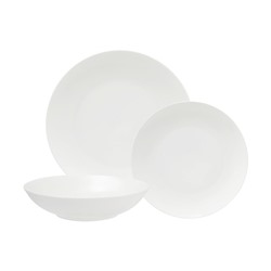Сервиз обеденный, 6 перс, 18 пр, фарфор P, белый, White Basics, 63222