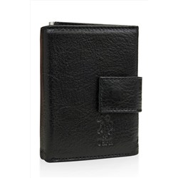 U.S. Polo Assn. US Polo Assn 23799 Unisex Hakiki Deri kartlık/cüzdan Mekanızmalı SİYAH 23uu.s0029