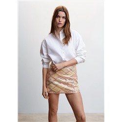 Minifalda lentejuelas