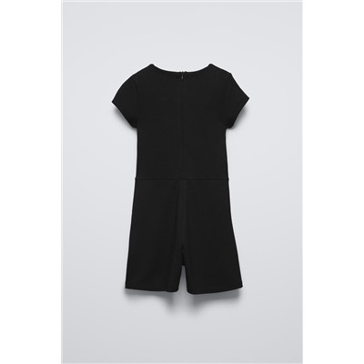 SHORT JUMPSUIT WITH BOWS
