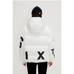 Anorak con capucha Blanco