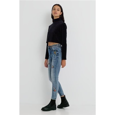 Pantalón vaquero skinny tobillero