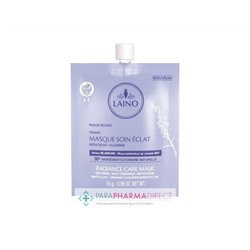 Laino Masque Soin Eclat Argile Blanche & HE Lavande BIO Peaux Sèches 16g