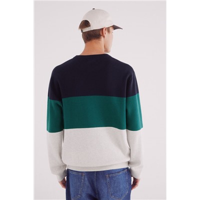 Jersey bloque color texto