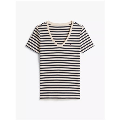 V-Neck Stripe Favorite T-Shirt