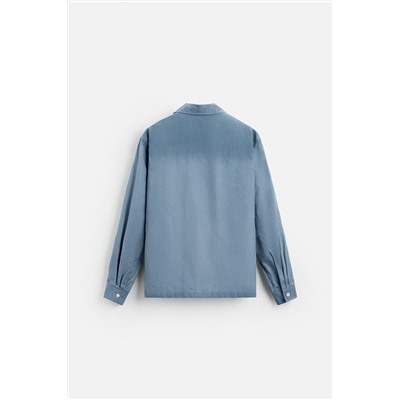 SOBRECAMISA EFECTO ENCERADO
