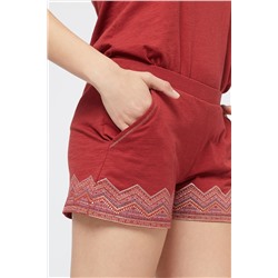 Short Ketty Rojo teja
