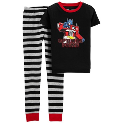 2-Piece 100% Snug Fit Cotton PJs