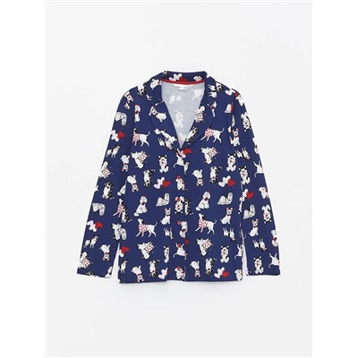 LC Waikiki Gömlek Yaka Desenli Uzun Kollu Kadın Pijama Takımı, LCW DREAM                                            
                                            Gömlek Yaka Desenli Uzun Kollu Kadın Pijama Takımı