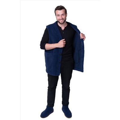 ЖИЛЕТ MEN VEST WOOL цвет Индиго XXXL