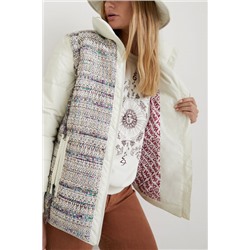 Chaqueta 2 en 1 acolchada bimateria