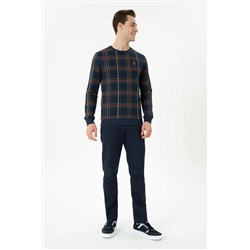 Erkek Lacivert Sweatshirt