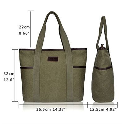 Sunny Snowy Tote Handbag Canvas Large Crossbody Shoulder Bags
