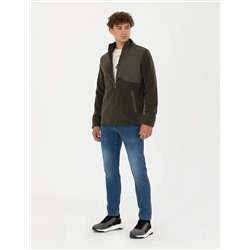 Haki Regular Fit Sweatshirt