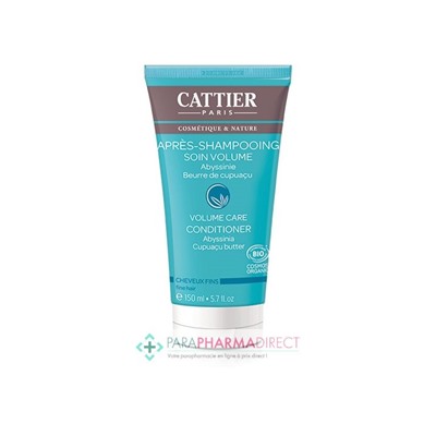 Cattier Après-Shampooing Soin Volume BIO 150ml