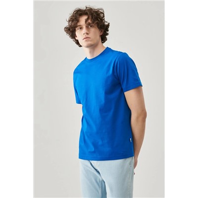 Lee, Erkek Regular Fit Rahat Kesim %100 Pamuk Kısa Kollu Crew Neck Tişört