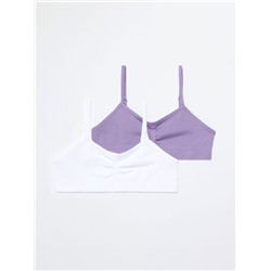 PACK OF 2 BASIC BRA TOPS
