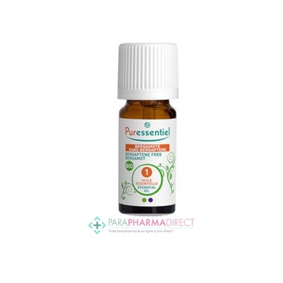 Puressentiel Huile Essentielle Bergamote Sans Bergaptene BIO 10 ml
