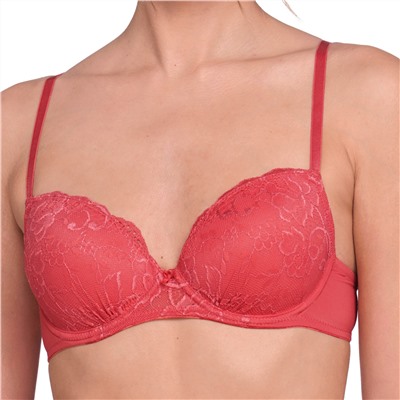2 Damen Bügel-BHs mit floraler Spitze