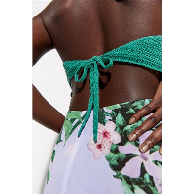 Vestido playero tropical