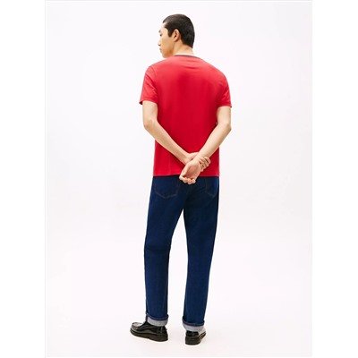 Embroidered Flag Logo T-Shirt