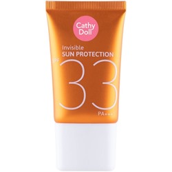 КРЕМ ДЛЯ ЛИЦА СОЛНЦЕЗАЩИТНЫЙ «INVISIBLE» SPF33 PA+++ CATHY DOLL