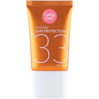 КРЕМ ДЛЯ ЛИЦА СОЛНЦЕЗАЩИТНЫЙ «INVISIBLE» SPF33 PA+++ CATHY DOLL