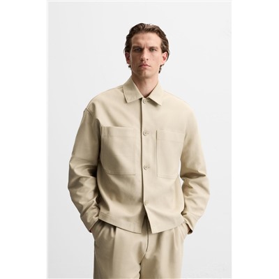 SOBRECAMISA BOLSILLOS