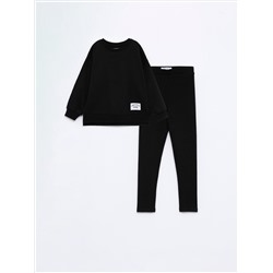 CONJUNTO DE SUDADERA Y LEGGING DE CANALÉ