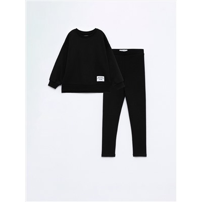 CONJUNTO DE SUDADERA Y LEGGING DE CANALÉ