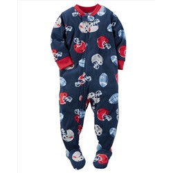 1-Piece Fleece PJs