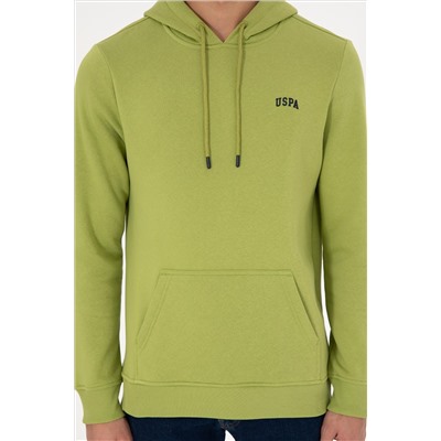 Erkek Fıstık Yeşili Basic Sweatshirt