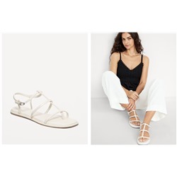 T-Bar Strappy Sandals for Women