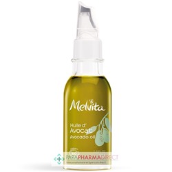 Melvita Huile d'Avocat - Lissante & Contour des Yeux - BIO 50ml
