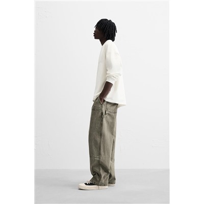 PANTALÓN BOLSILLO CARPINTERO LAVADO