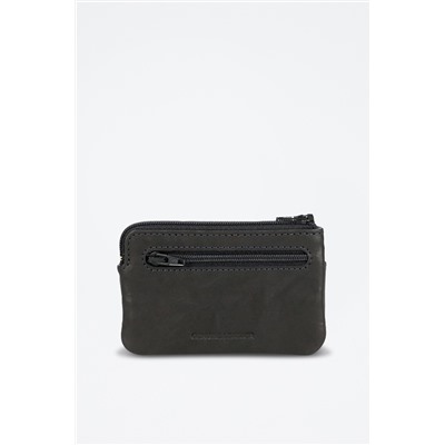 Monedero piel Striking Azul