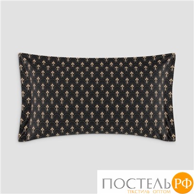 Togas ЛАДНЕР черно-серый к-т наволочек 70x70, 2 пр, 100% хлопок, роял сатин