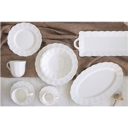 Пара чайная, 1 перс, 2 пр, 250 мл, фарфор P, белая, Elite White, 62145