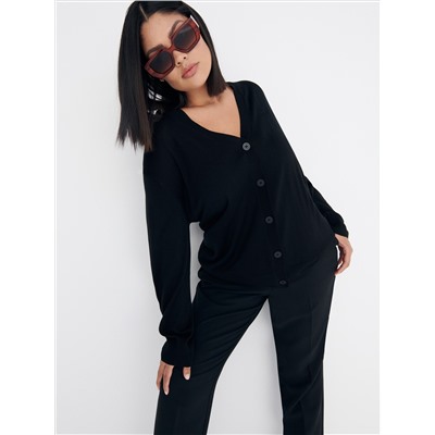 Leichte Strickjacke aus Viskosemischung
