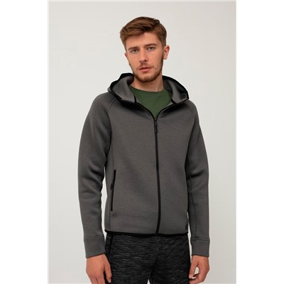 Sudadera con capucha Gris oscuro